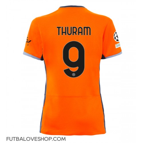 Dres Inter Milan Marcus Thuram #9 Tretina pre Ženy 2023-24 Krátky Rukáv